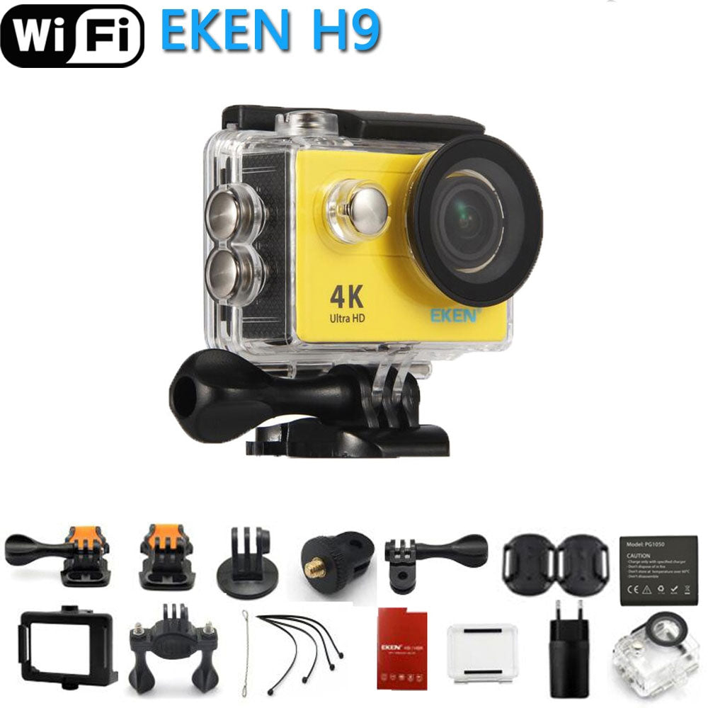 Original EKEN Action Camera eken H9 Ultra HD 4K WiFi Remote Control Sports Video Camcorder DVR DV go Waterproof pro Camera